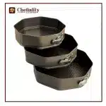 Cake Mold Non Stick Hexagon 3 Pc's