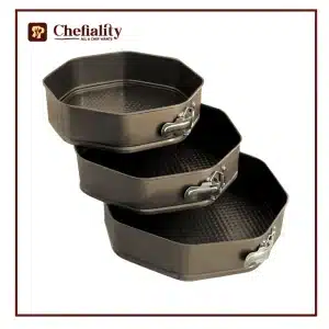 Cake Mold Non Stick Hexagon 3 Pc's