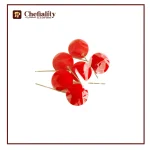 Decorating Red Balls 40mm 6 Pc's Set