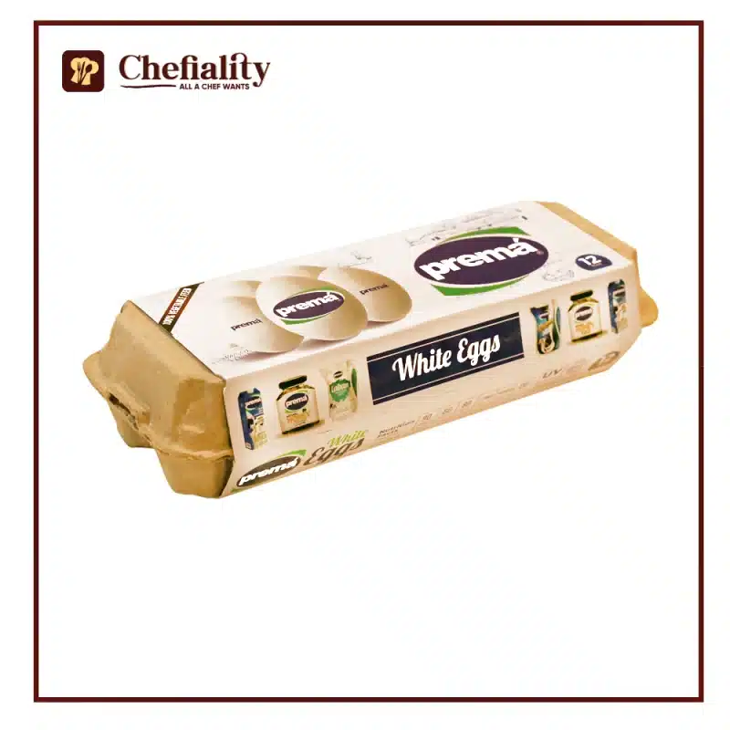 Prema White Eggs 12 Pc's
