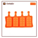 Silicone Popsicle Mold 4 Cavity