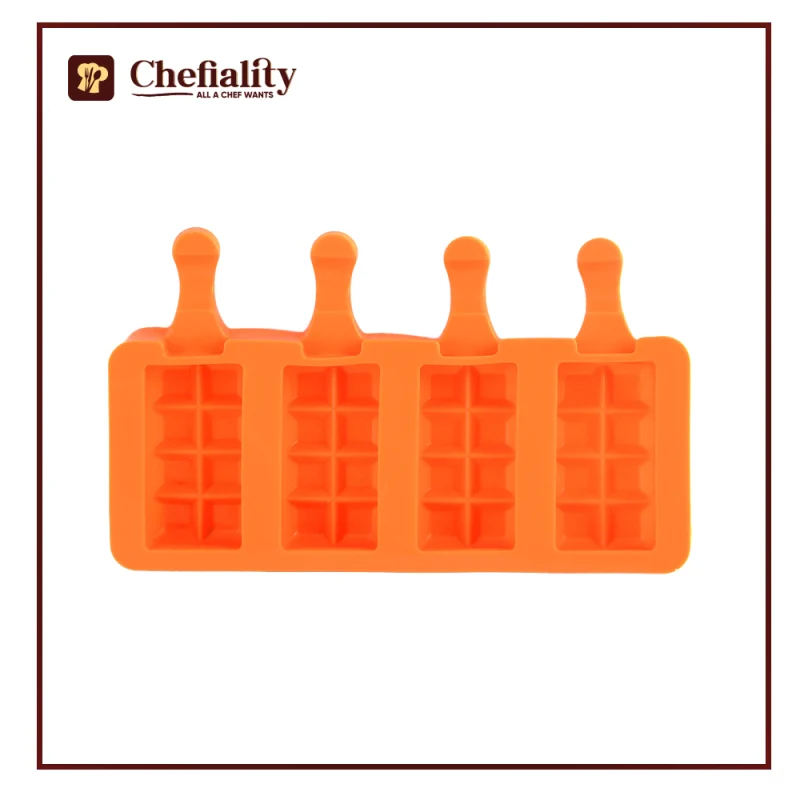 Silicone Popsicle Mold 4 Cavity