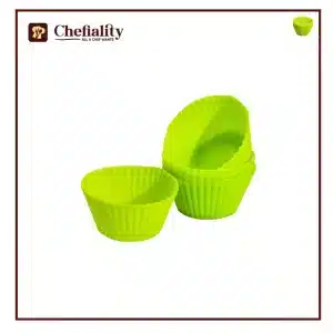 Silicon Cup Cake Mold 12 Pc's