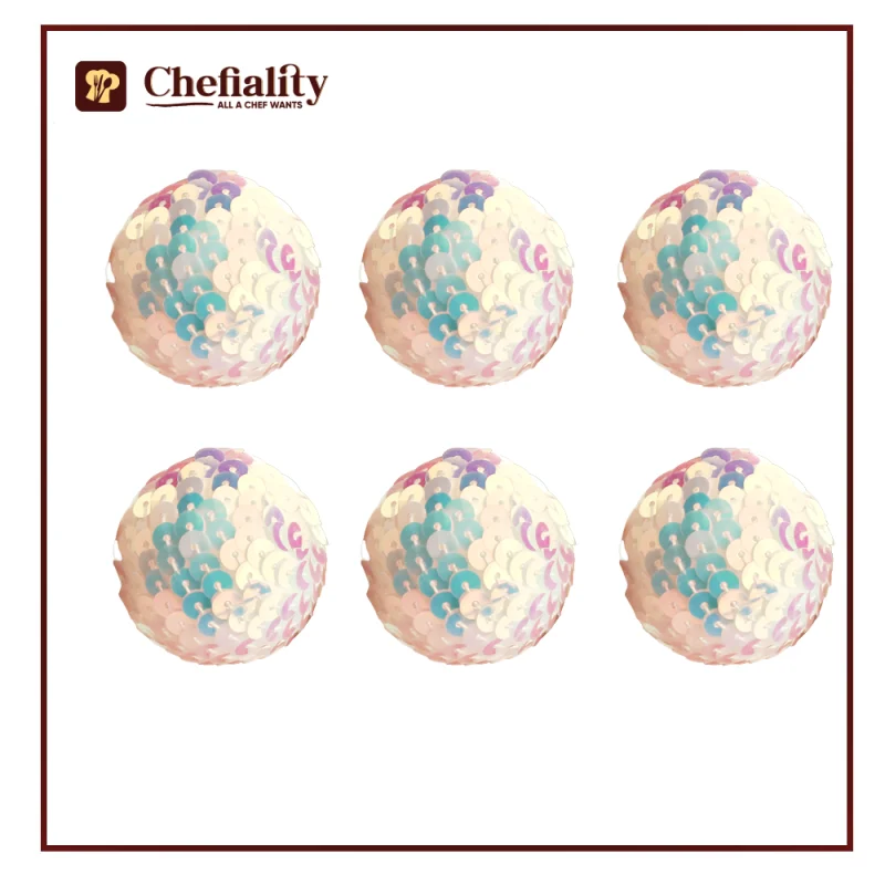 Decorating Balls 6 Pc's Set Large