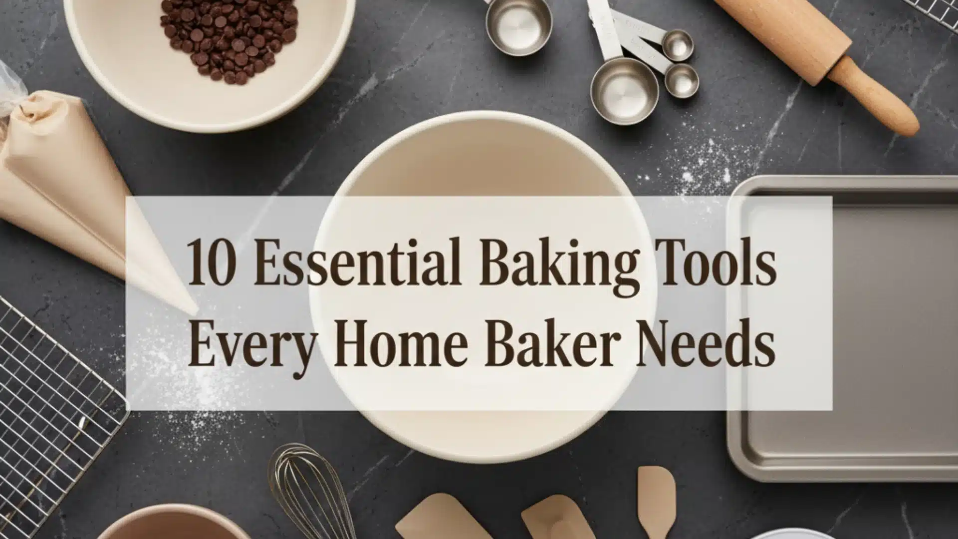 10 Essential Baking Tools Every Home Baker Needs