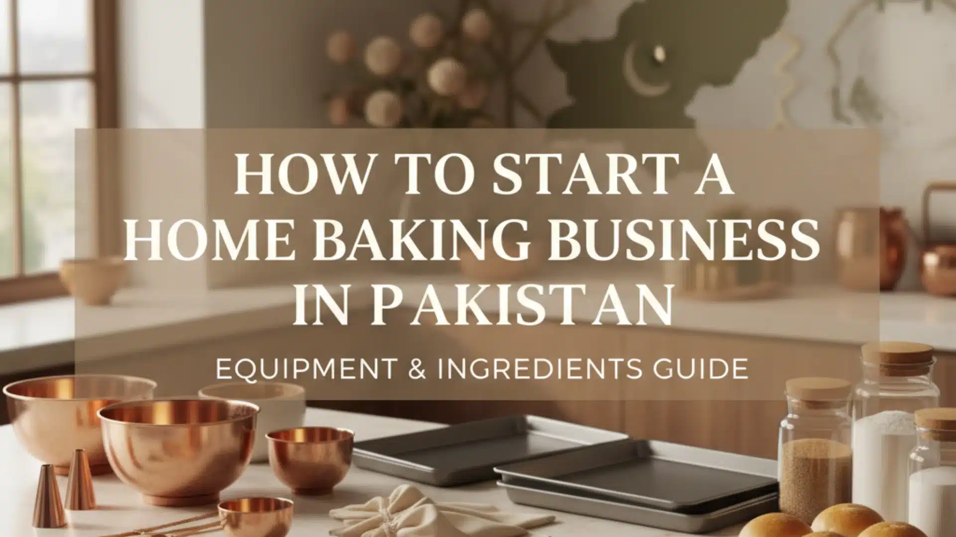 How to Start a Home Baking Business in Pakistan: Equipment & Ingredients Guide