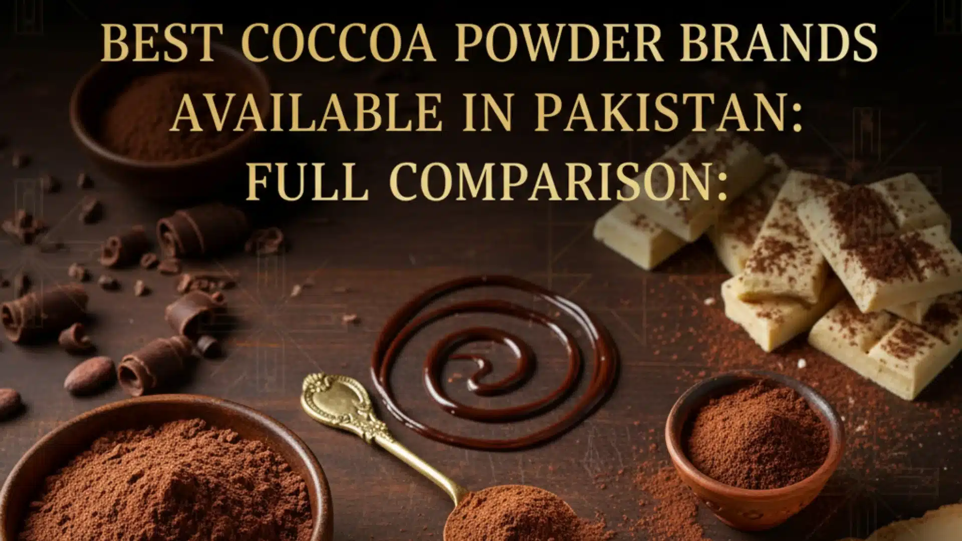 Best Cocoa Powder Brands Available in Pakistan: Full Comparison
