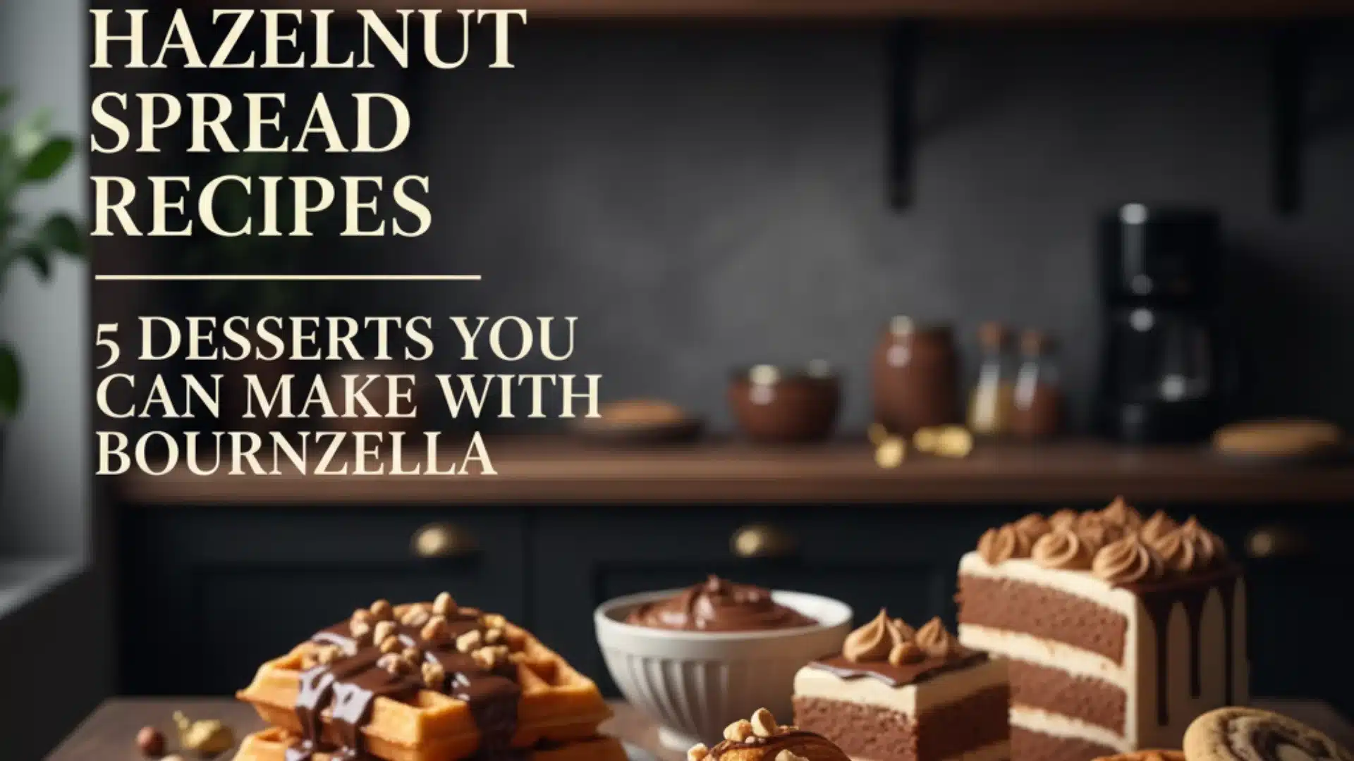 Hazelnut Spread Recipes: 5 Desserts You Can Make with Bournzella