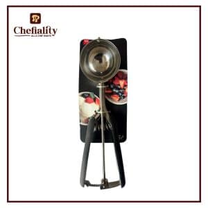 Ice Cream Scoop L Black Handle