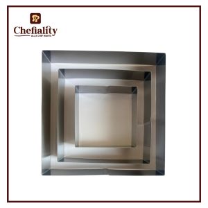 Cake Cutter Square 3PC 1.8Inch