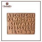 Silicone Alphabet Choc Mold