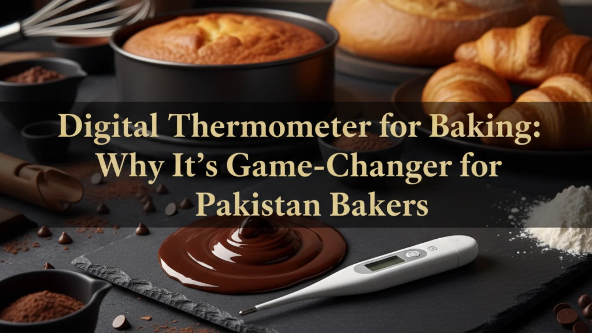 Digital Thermometer for Baking_ Why It's a Game-Changer for Pakistani Bakers
