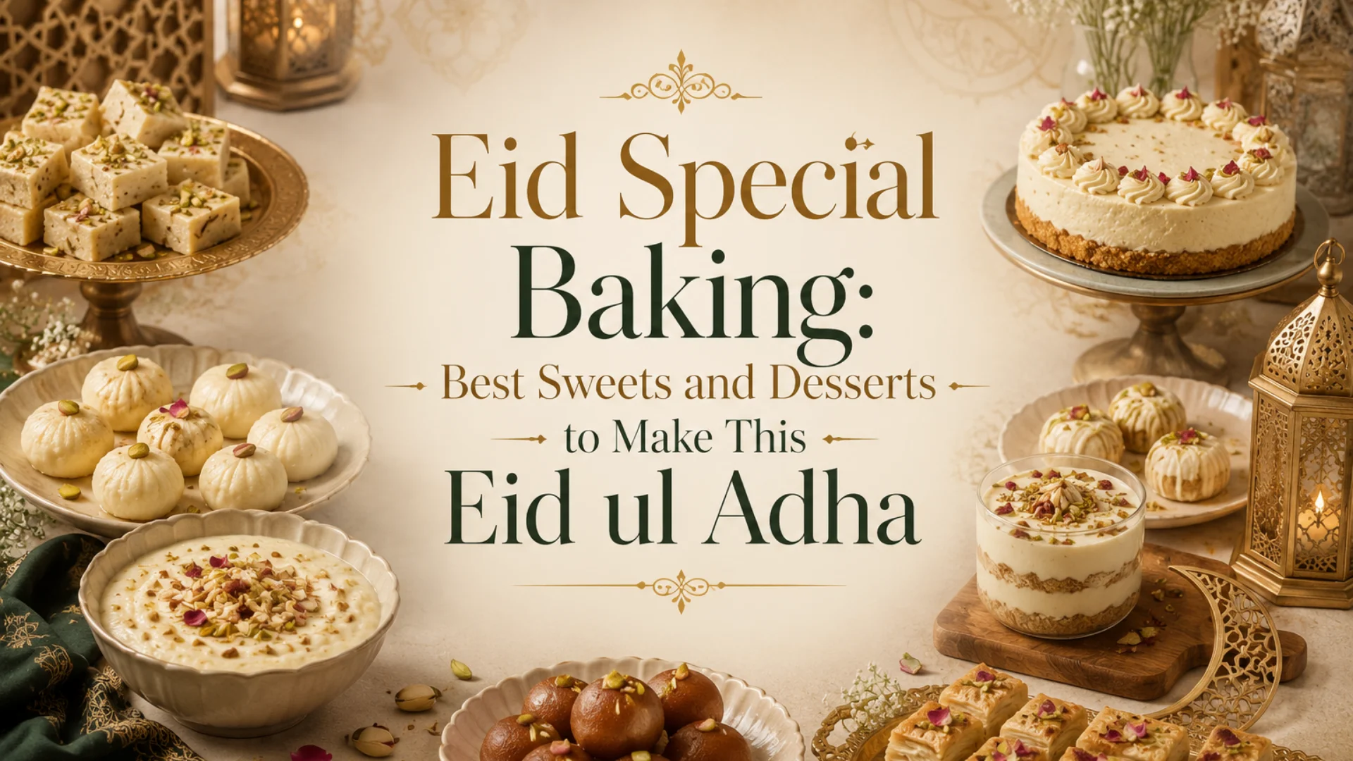 Eid Special Baking_ Best Sweets and Desserts to Make This Eid ul Adha