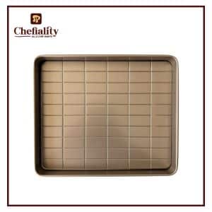 Brownie Tray Non Stick 9.5X8 (LB)