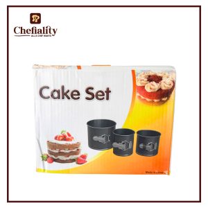 Cake Mold Non Stick LB 4PCs Highted