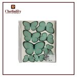 Butter Fly card Black Green 9Pcs