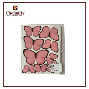 Butter Fly card Black Pink 9Pcs