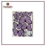 Butter Fly card Black Purple 9Pcs