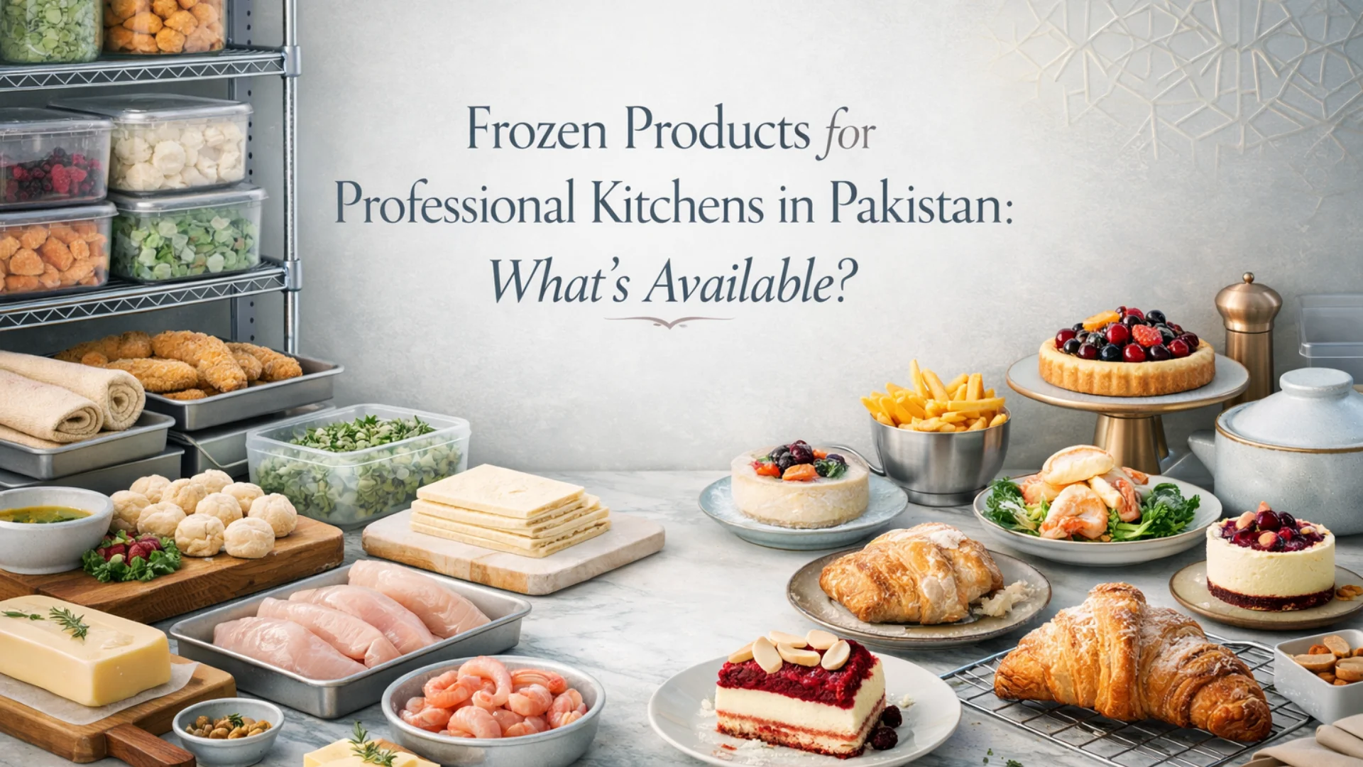 Frozen Products for Professional Kitchens in Pakistan_ What's Available