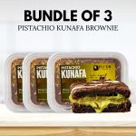 Bundle of 3 Pistachio Kunafa Brownie