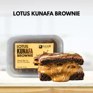 Lotus Kunafa Brownie