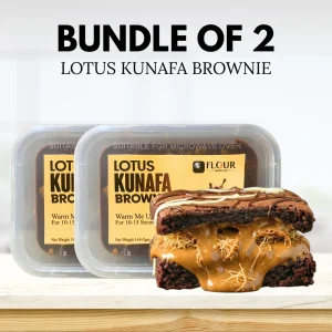 Pack of 2 Lotus Kunafa Brownie