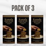 Pack of 3 Pistachio Kunafa Chocolate
