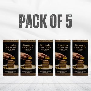 Pack of 5 Pistachio Kunafa Chocolate