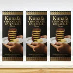 Pack of 3 Raffaello Kunafa Chocolate