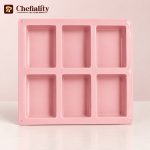 Silicone Soap Mold 3X2